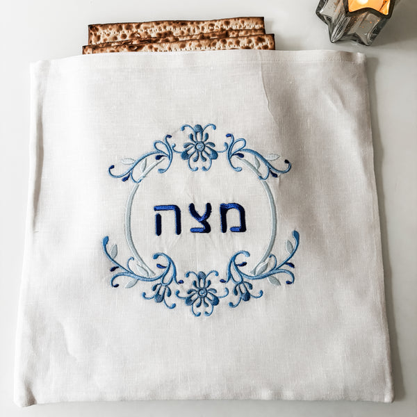 Passover matzah cover, afikoman set- Peace Love Light Shop